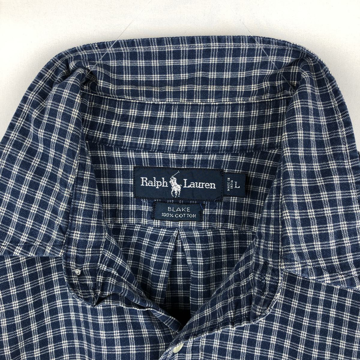 Ralph Lauren/ラルフローレン BLAKE 長袖 ボタンダウンチェックシャツ