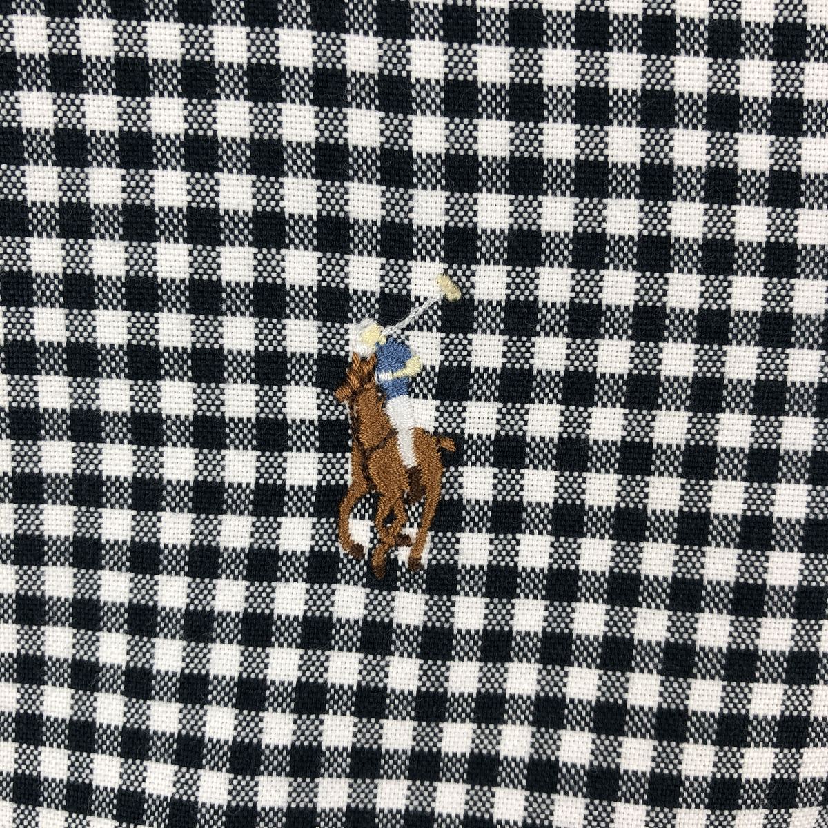 Ralph Lauren/ラルフローレン SLIM FIT 長袖 ボタンダウンチェックシャツ