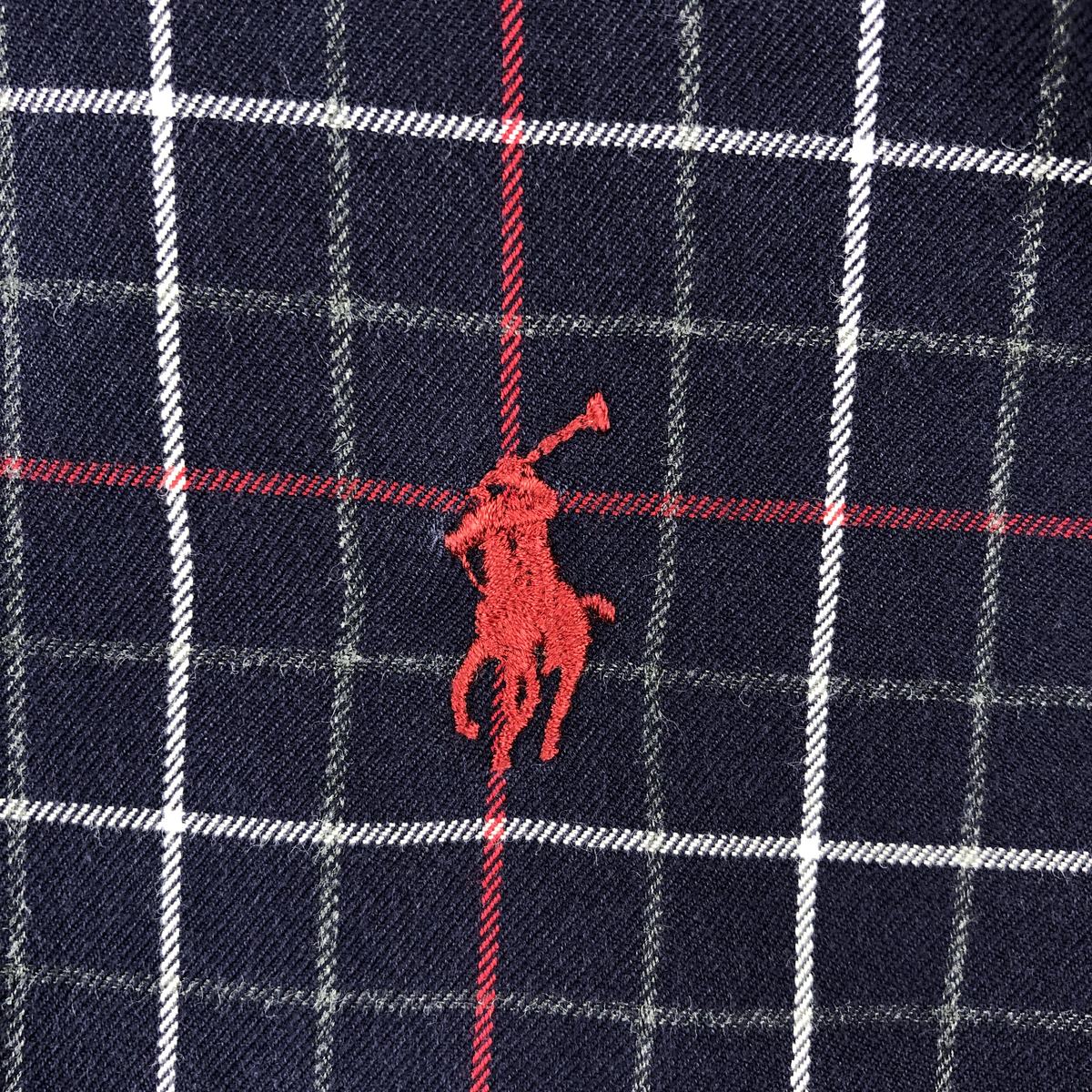 Ralph Lauren/ラルフローレン CLASSIC FIT 長袖 ボタンダウンチェックシャツ