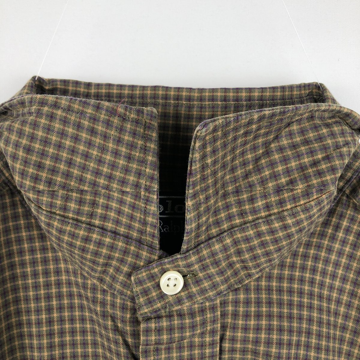 Ralph Lauren/ラルフローレン POLO by Ralph Lauren ESTATE CLASSIC FIT 長袖 コットンチェックシャツ