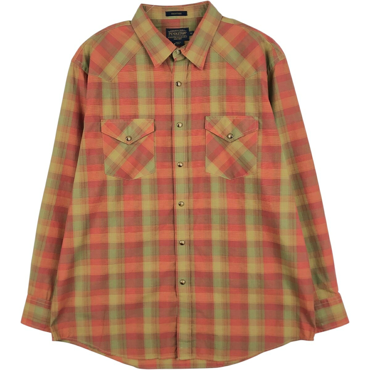PENDLETON/ペンドルトン FRONTIER 長袖 ウエスタンシャツ