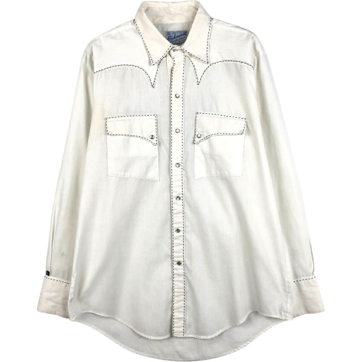 Rockmount Ranch Wear 長袖 ウエスタンシャツ