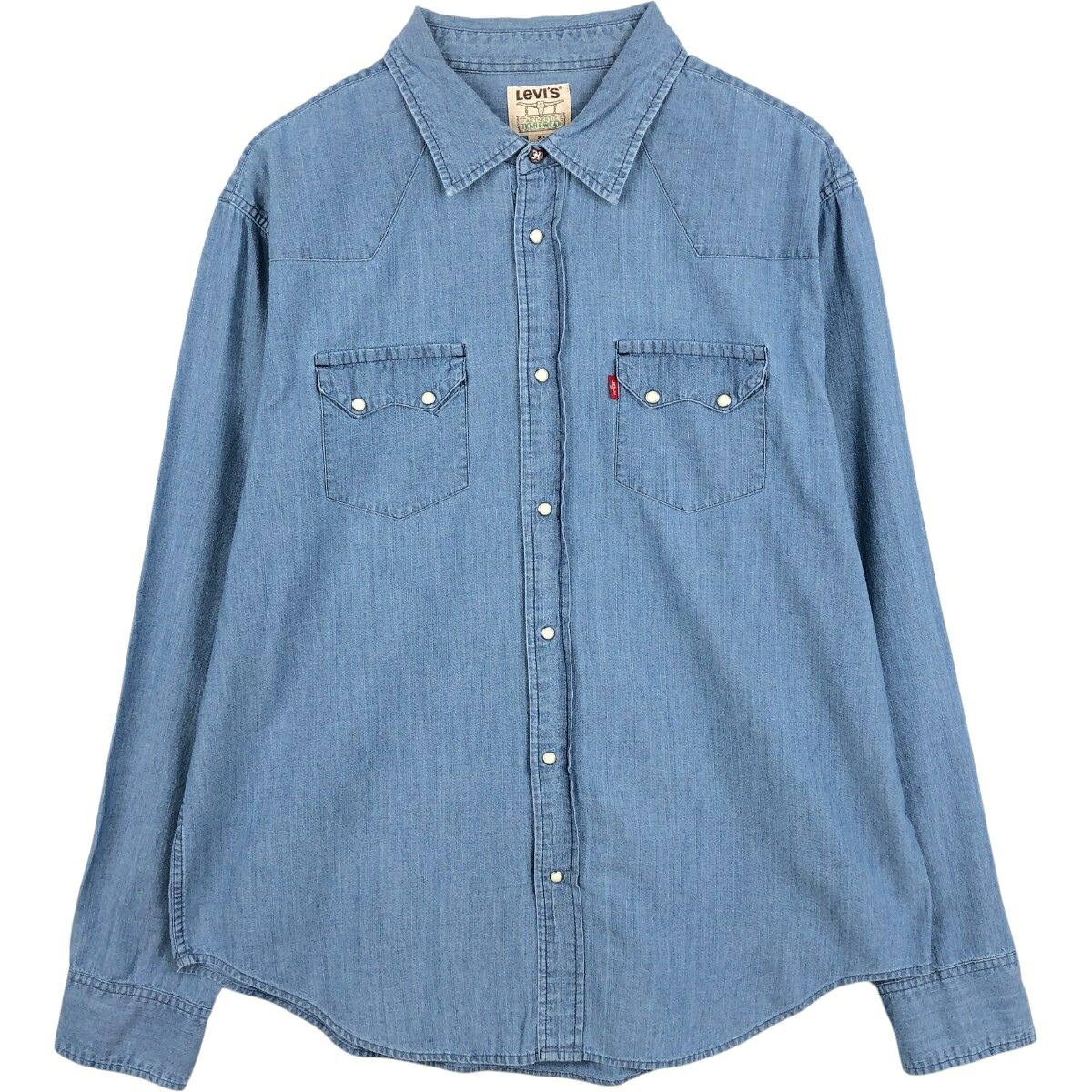 Levi's/リーバイス AUTHENTIC JEANSWEAR 長袖 シャンブレーシャツ