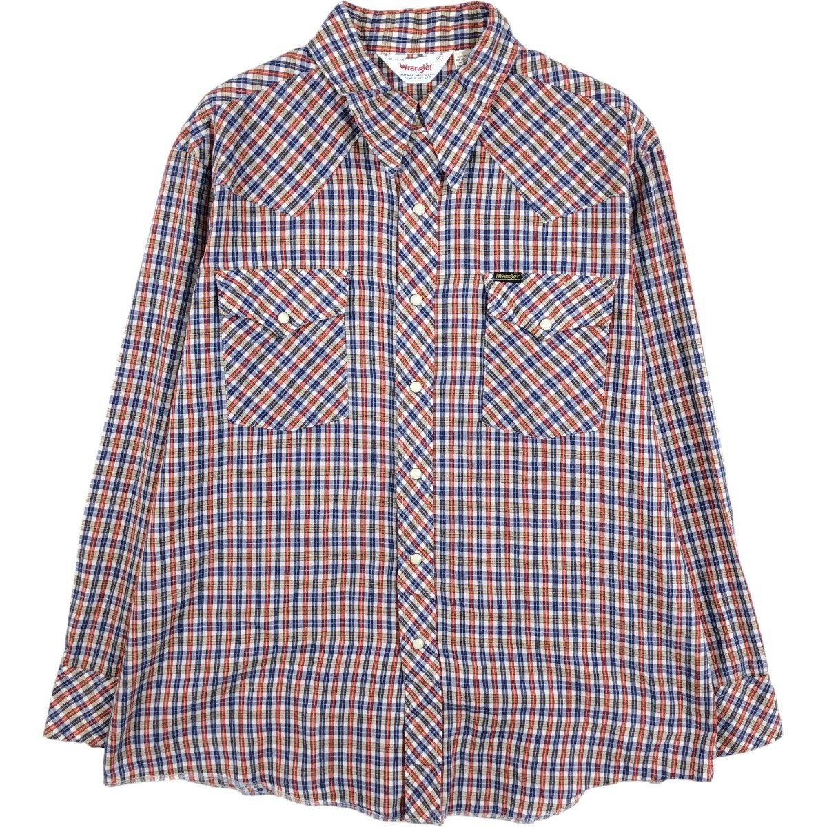 Wrangler/ラングラー 長袖 ウエスタンシャツ