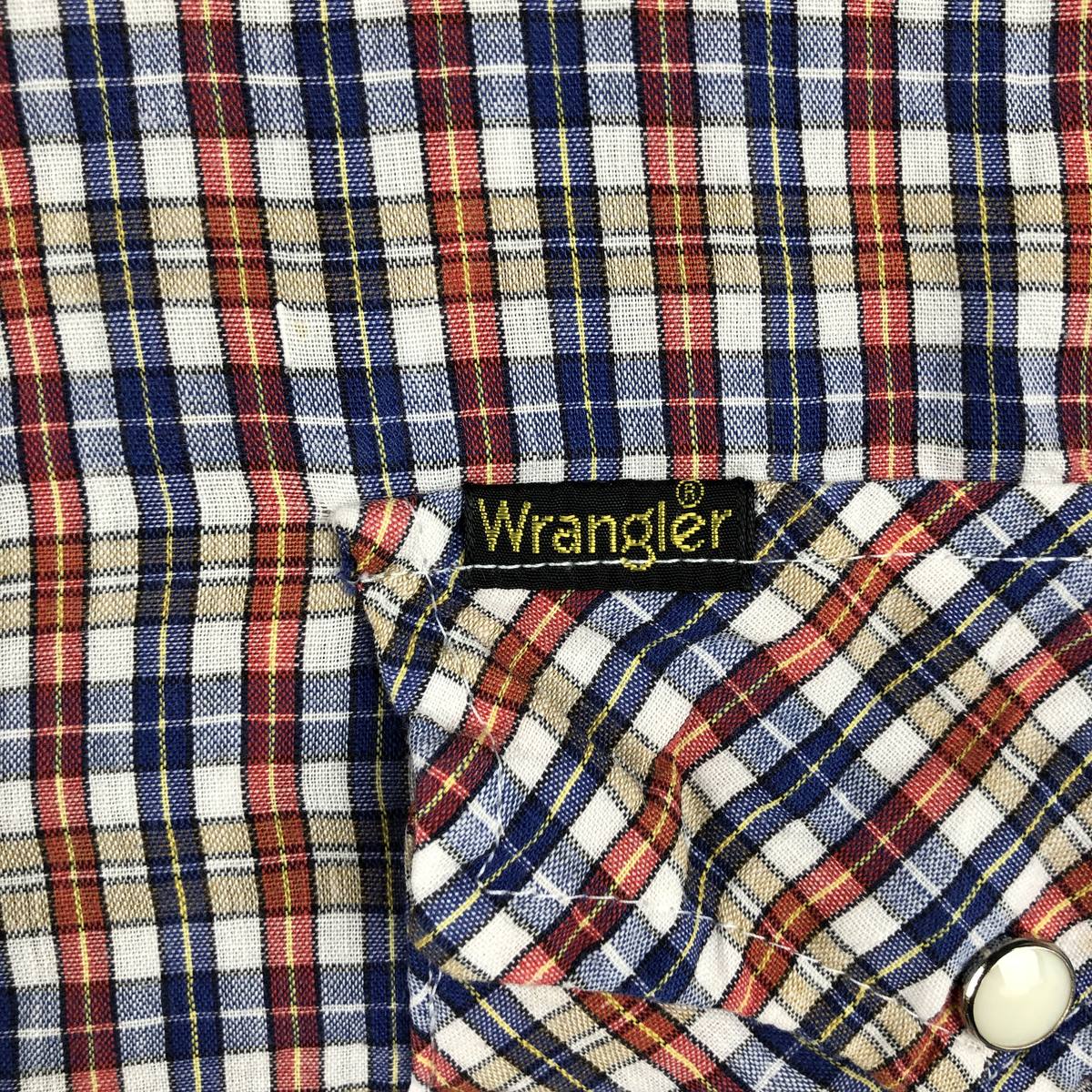 Wrangler/ラングラー 長袖 ウエスタンシャツ
