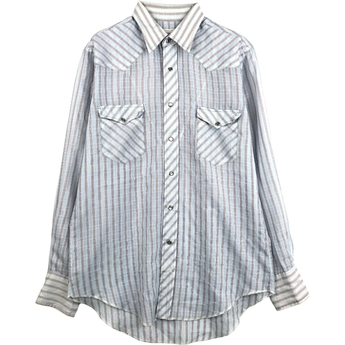 Wrangler/ラングラー 長袖 ウエスタンシャツ