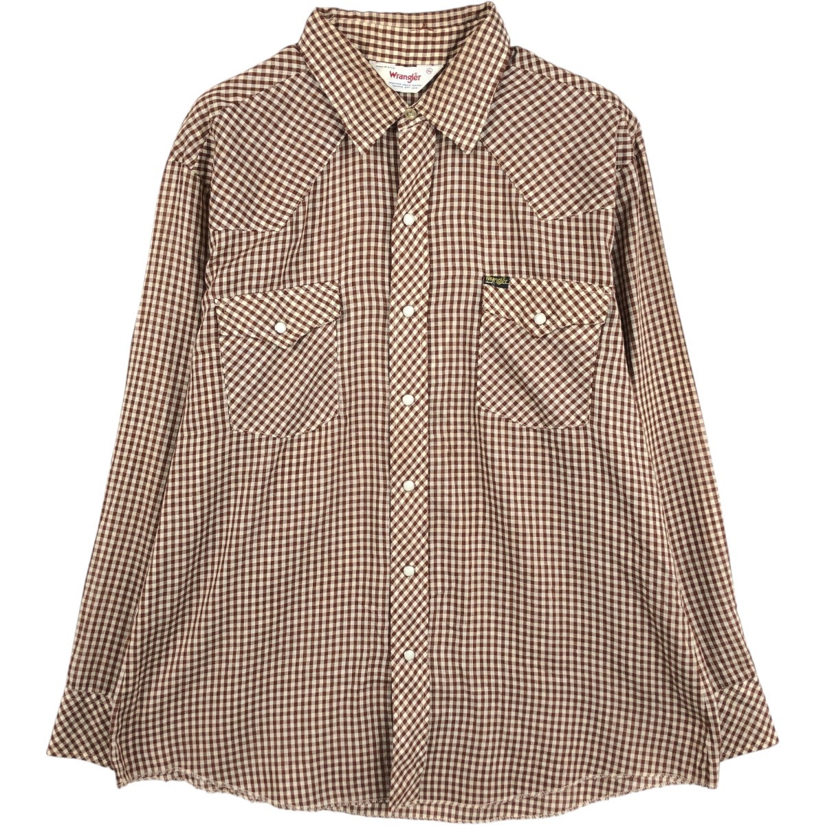 Wrangler/ラングラー WESTERN SHIRTS 長袖 ウエスタンシャツ