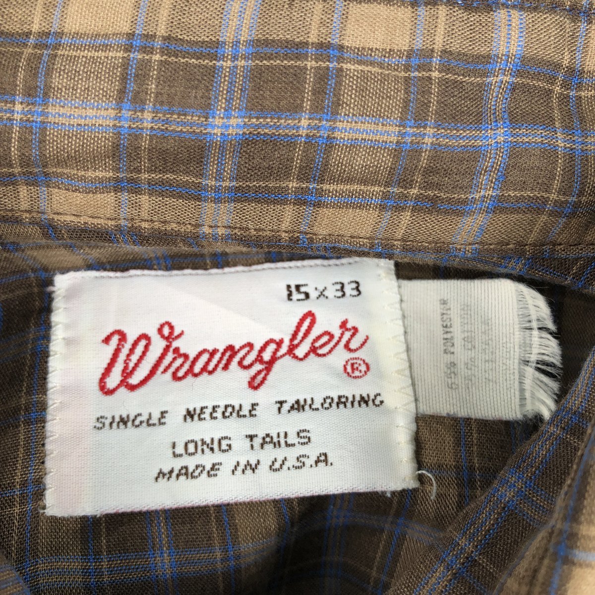 Wrangler/ラングラー 長袖 デニムウエスタンシャツ