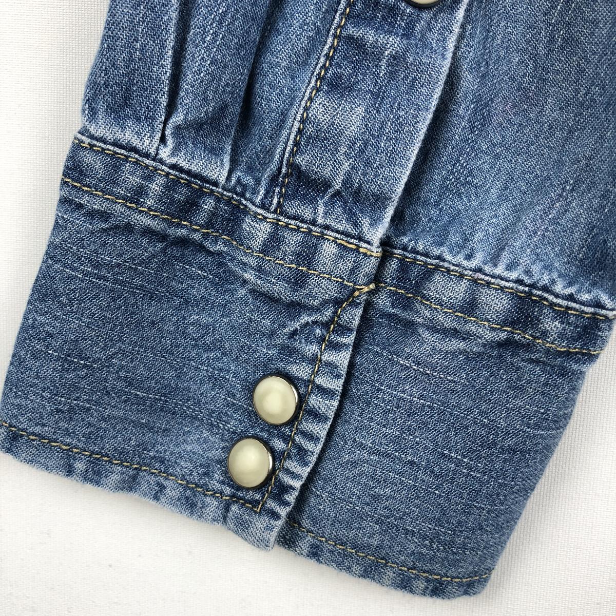 Ralph Lauren/ラルフローレン DENIM&SUPPLY デニム&サプライ 長袖 デニムウエスタンシャツ
