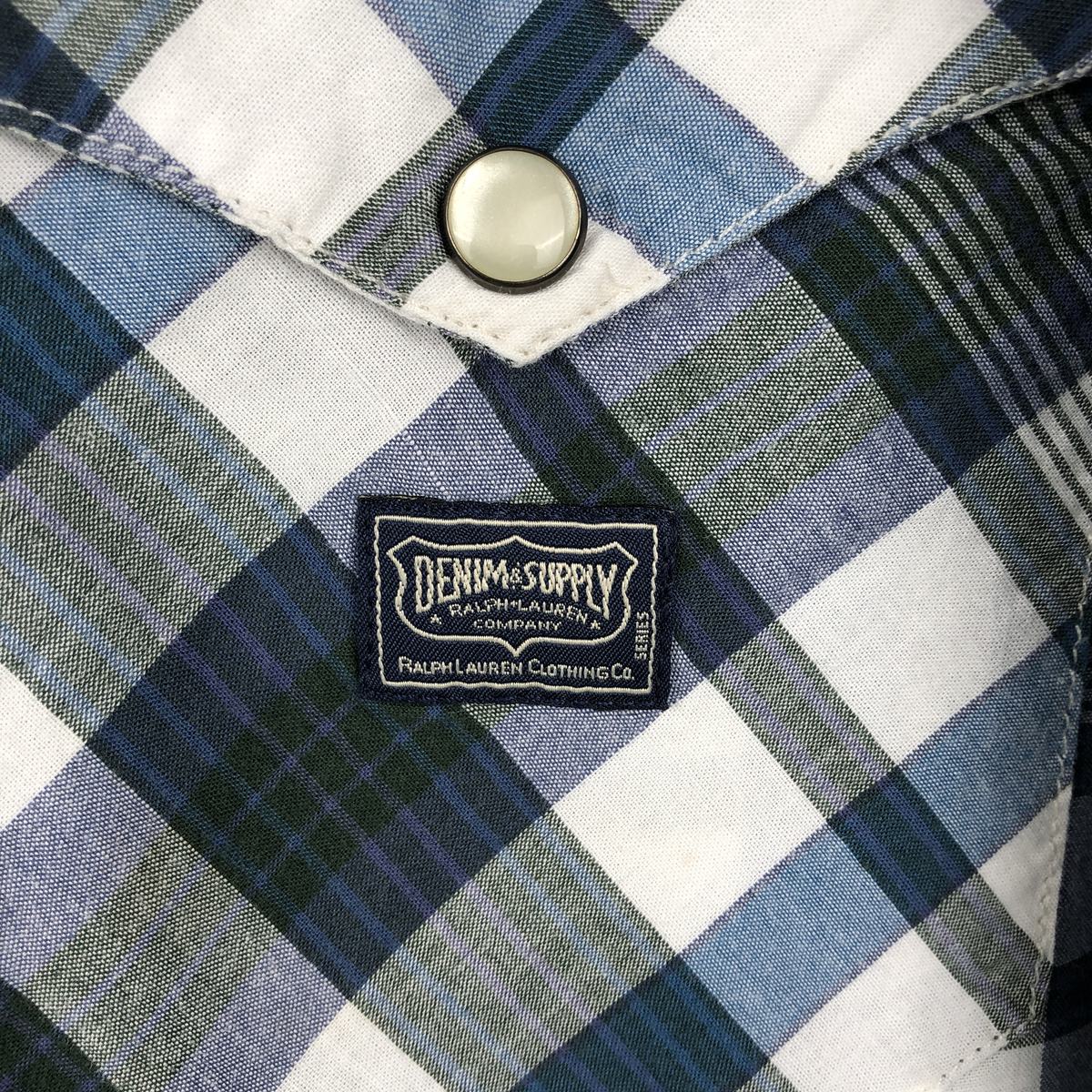 Ralph Lauren/ラルフローレン DENIM&SUPPLY デニム&サプライ 長袖 ウエスタンシャツ