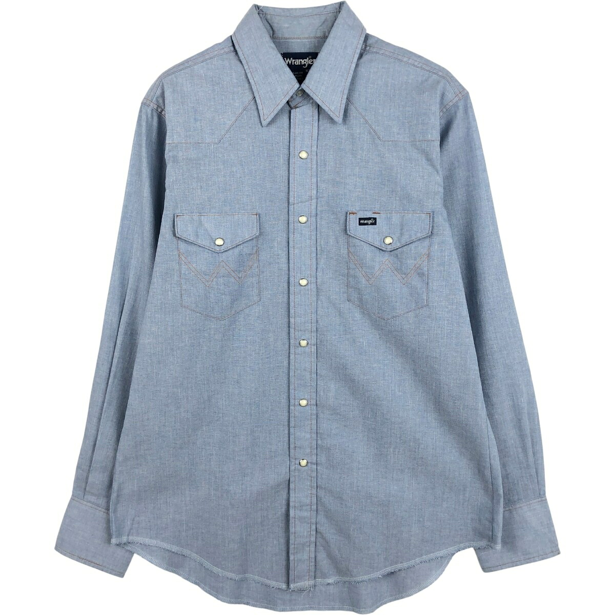 Wrangler/ラングラー REGULAR FIT 長袖 ウエスタンシャツ