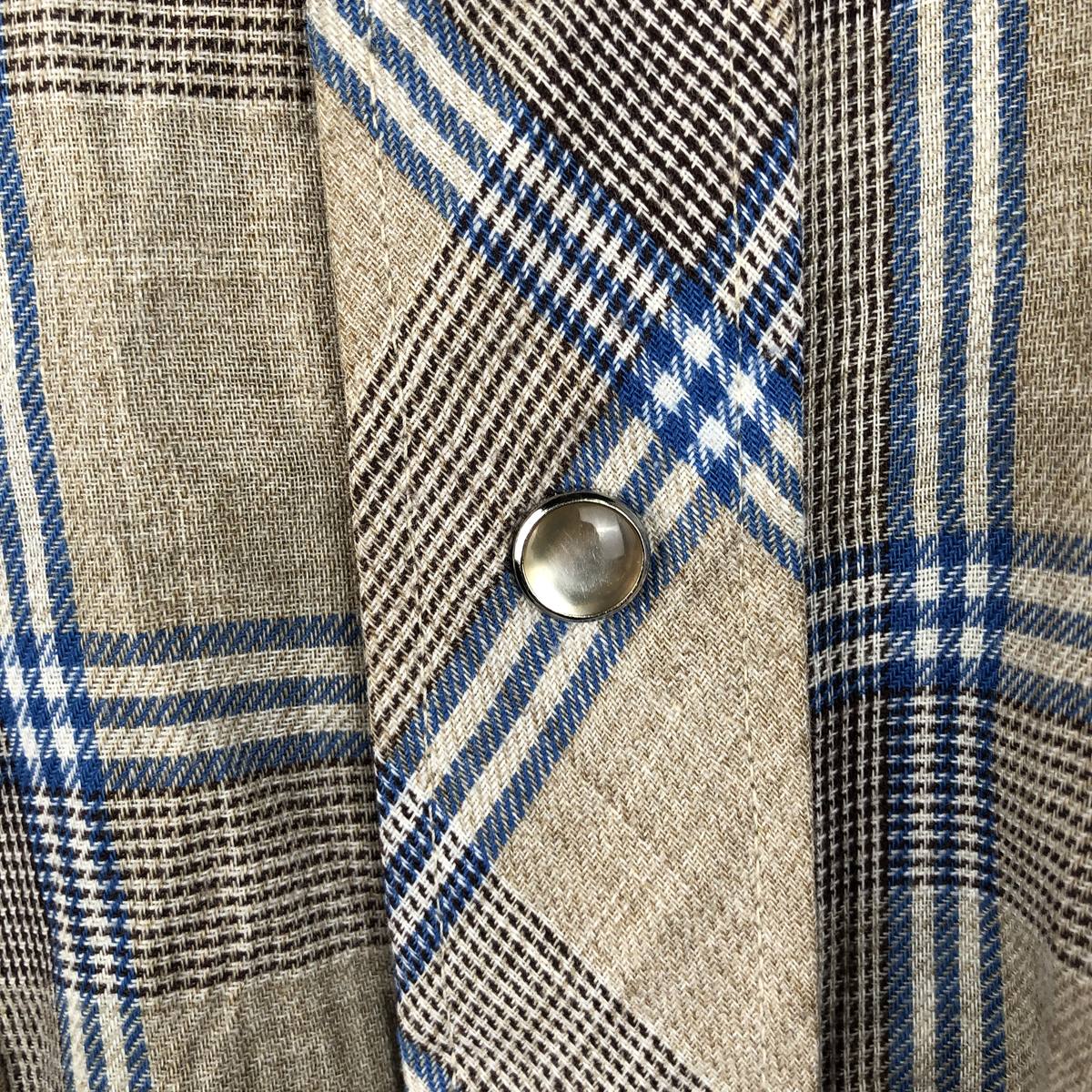 H BAR C/エイチバーシー RANCHWEAR Long Tail 長袖 ウエスタンシャツ