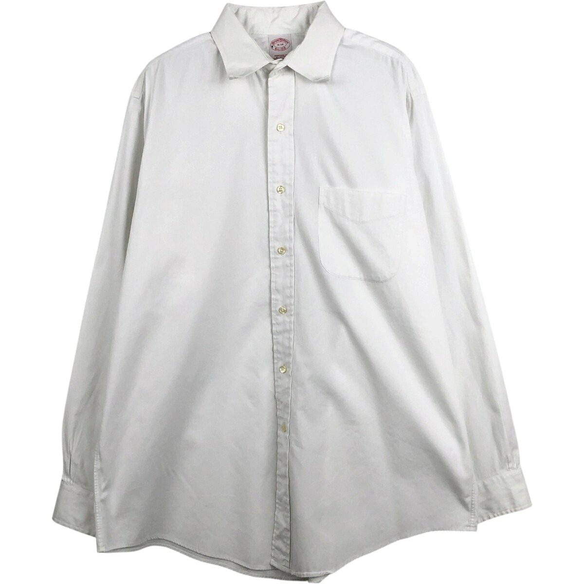 Brooks Brothers/ブルックスブラザーズ Est.1818 長袖 コットンシャツ