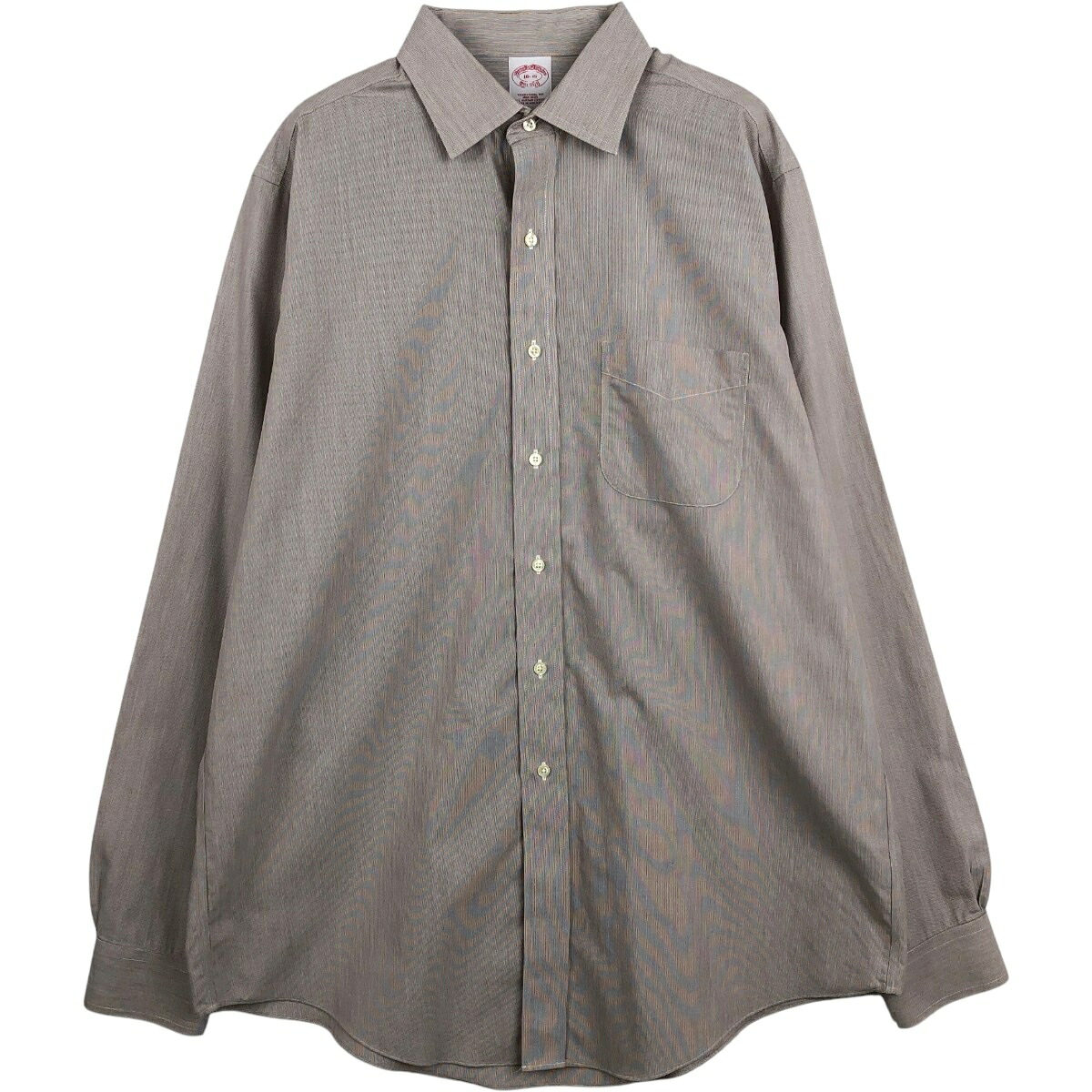 Brooks Brothers/ブルックスブラザーズ Est.1818 長袖 コットンシャツ