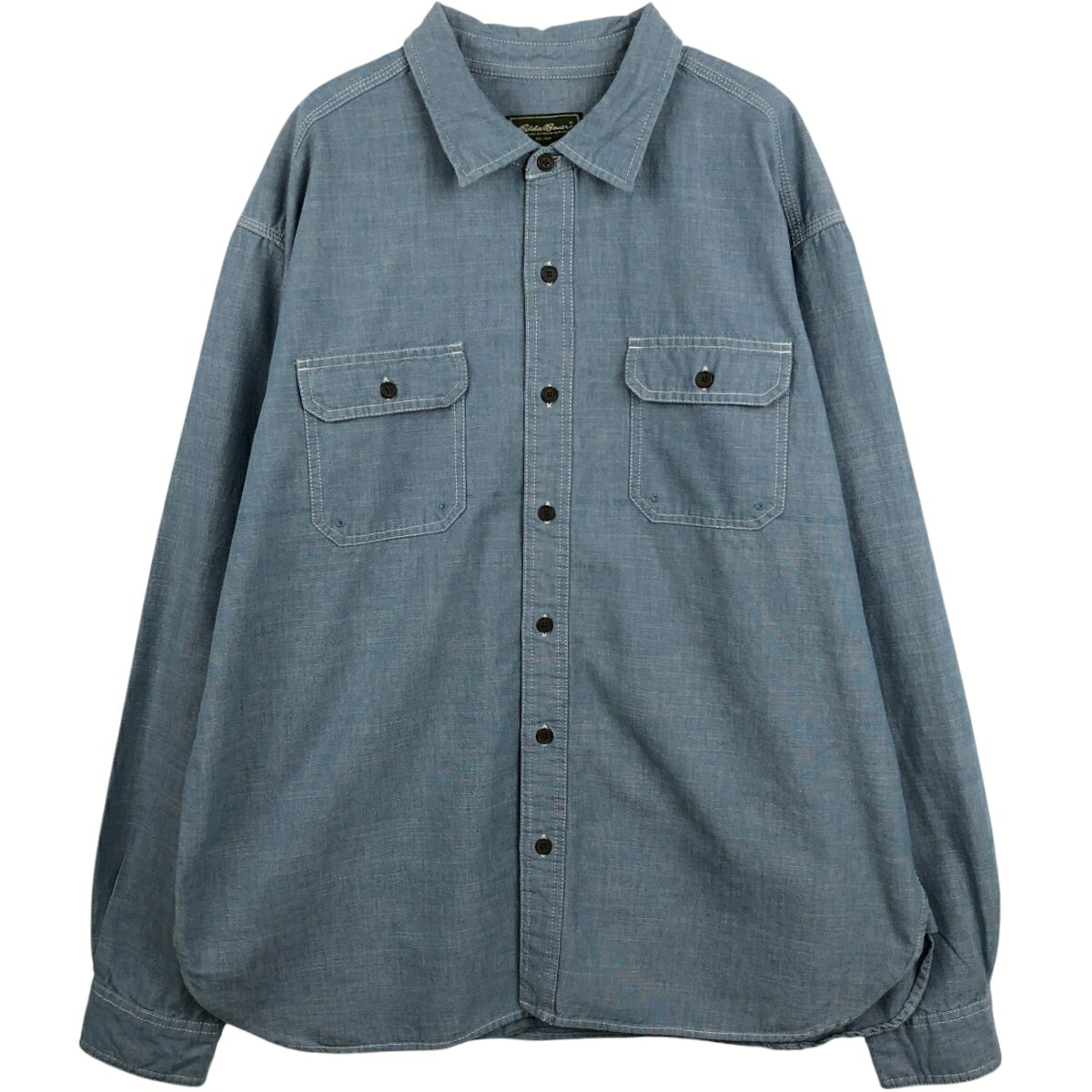 Eddie Bauer/エディーバウアー 長袖 コットンシャツ