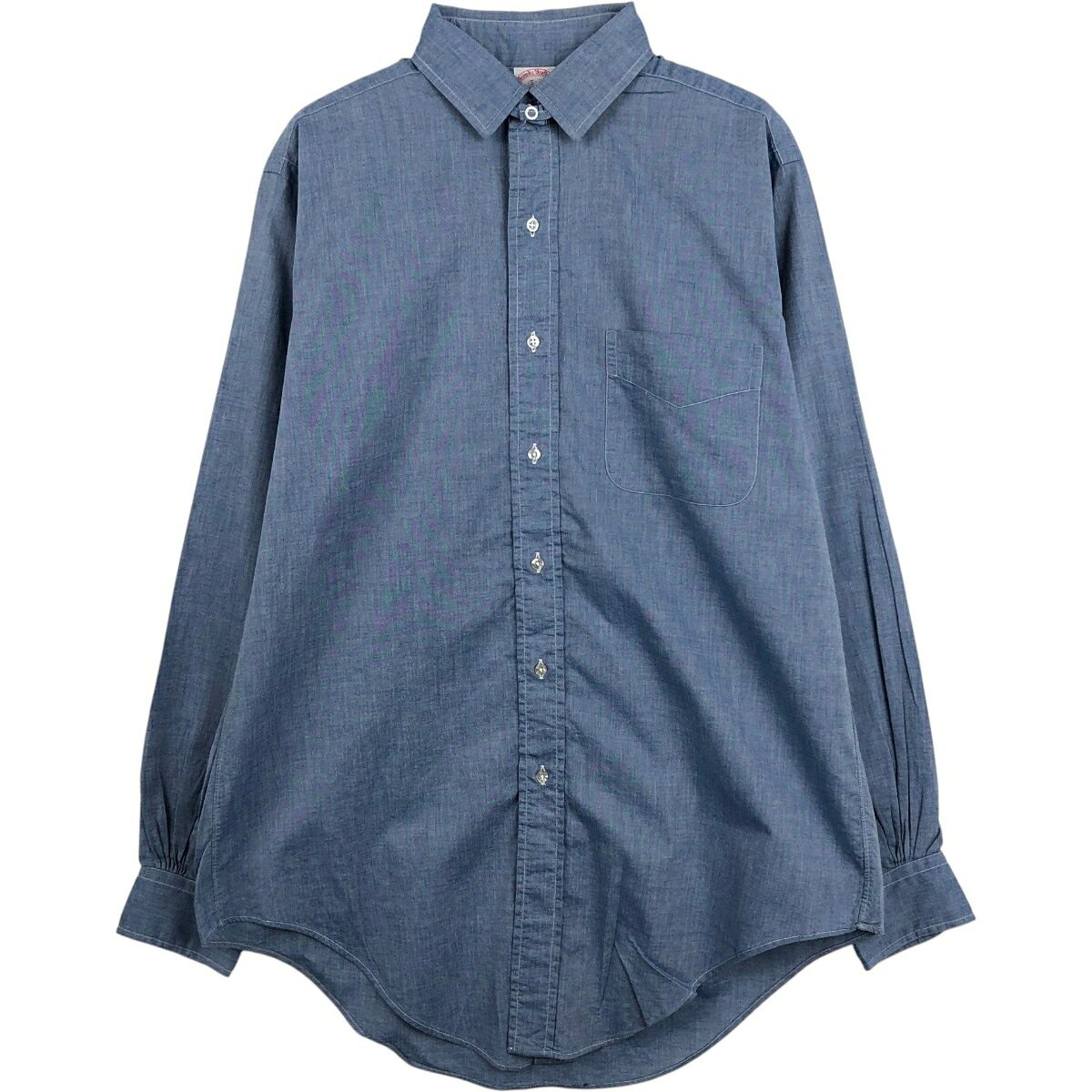Brooks Brothers/ブルックスブラザーズ Est.1818 長袖 コットンシャツ