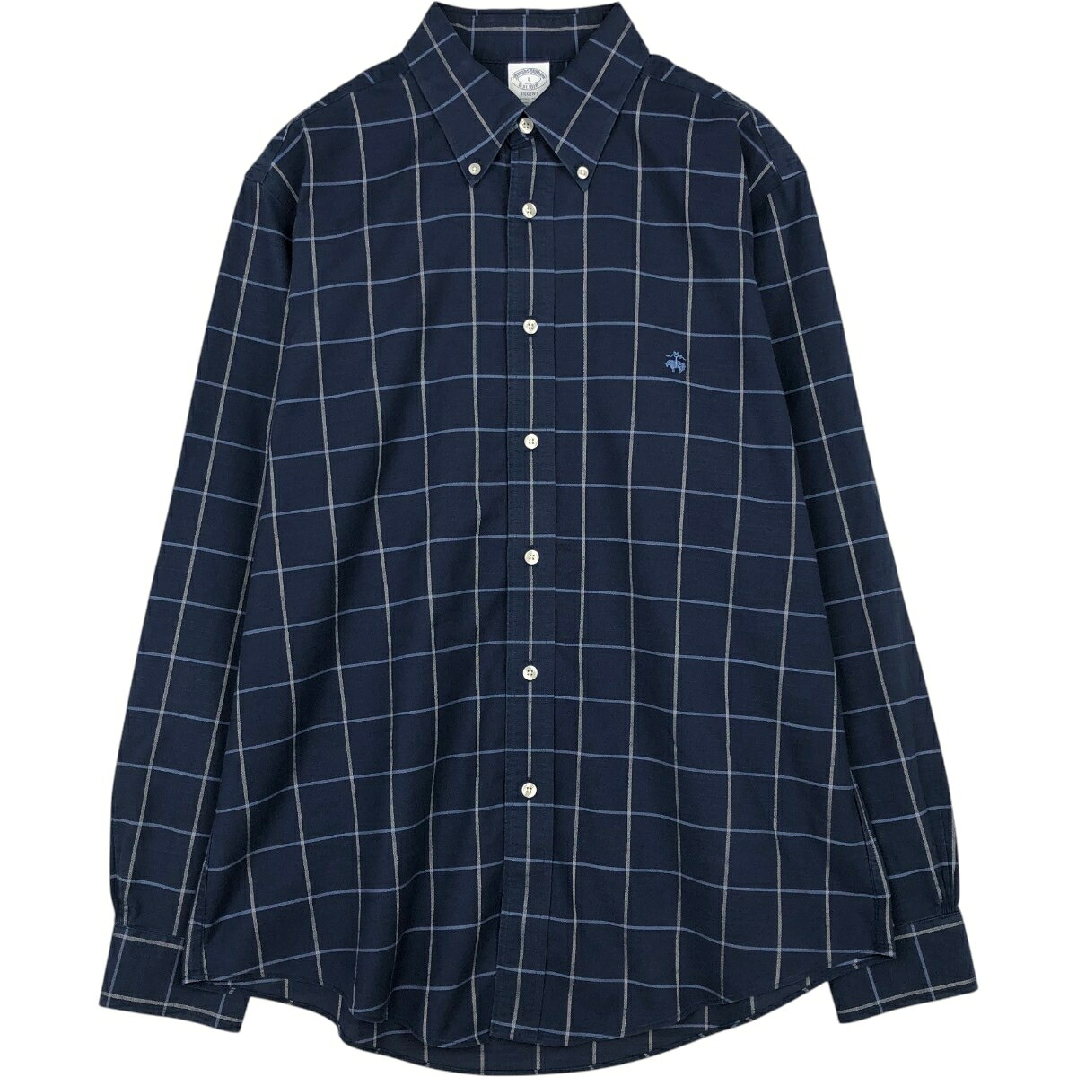 Brooks Brothers/ブルックスブラザーズ Est.1818 REGENT 長袖 ボタンダウンチェックシャツ