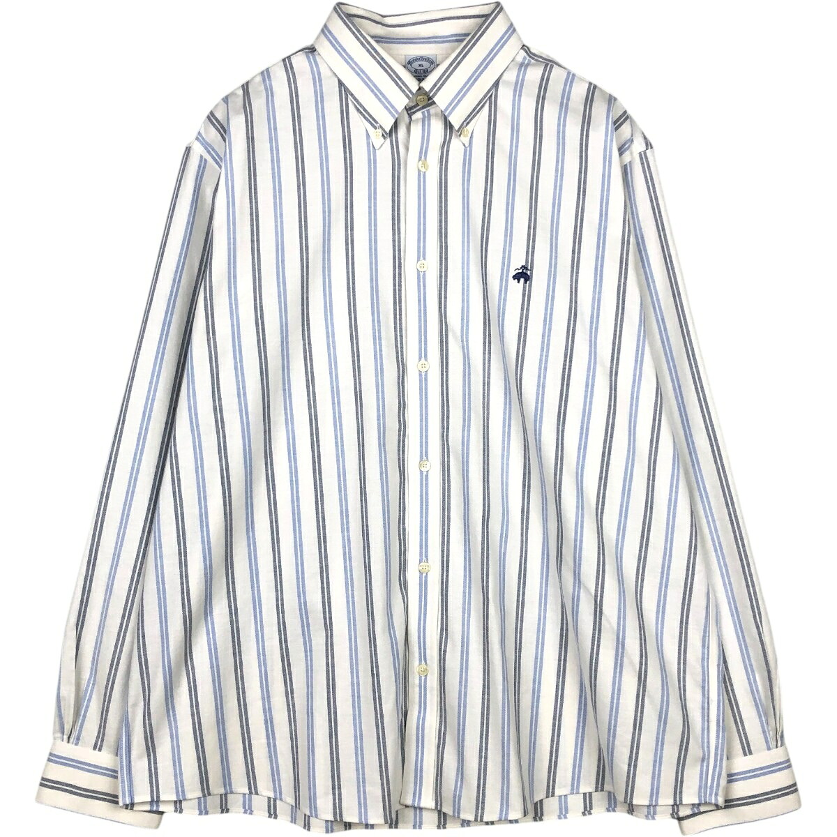 Brooks Brothers/ブルックスブラザーズ Est.1818 REGULAR 長袖 ボタンダウンストライプシャツ