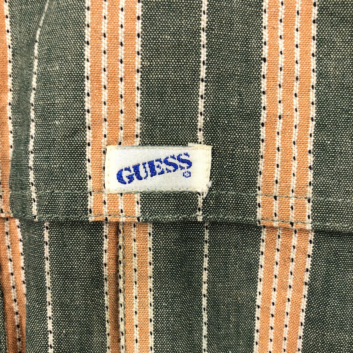 Guess/ゲス JEANS 長袖 ストライプシャツ