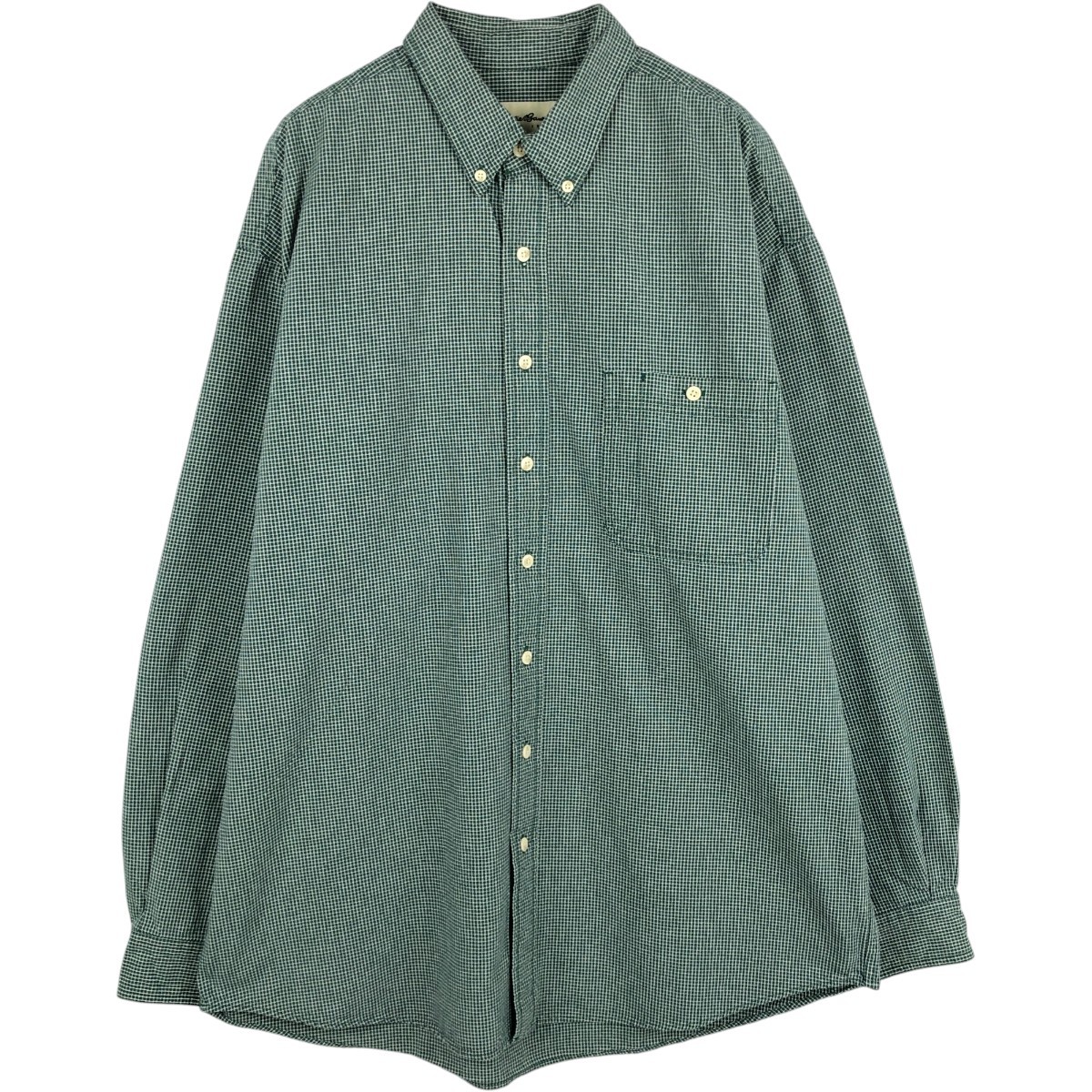 Eddie Bauer/エディーバウアー 長袖 ボタンダウンチェックシャツ