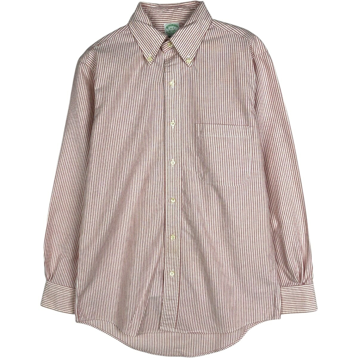 Brooks Brothers/ブルックスブラザーズ MAKERS Est.1818 長袖 ボタンダウンストライプシャツ