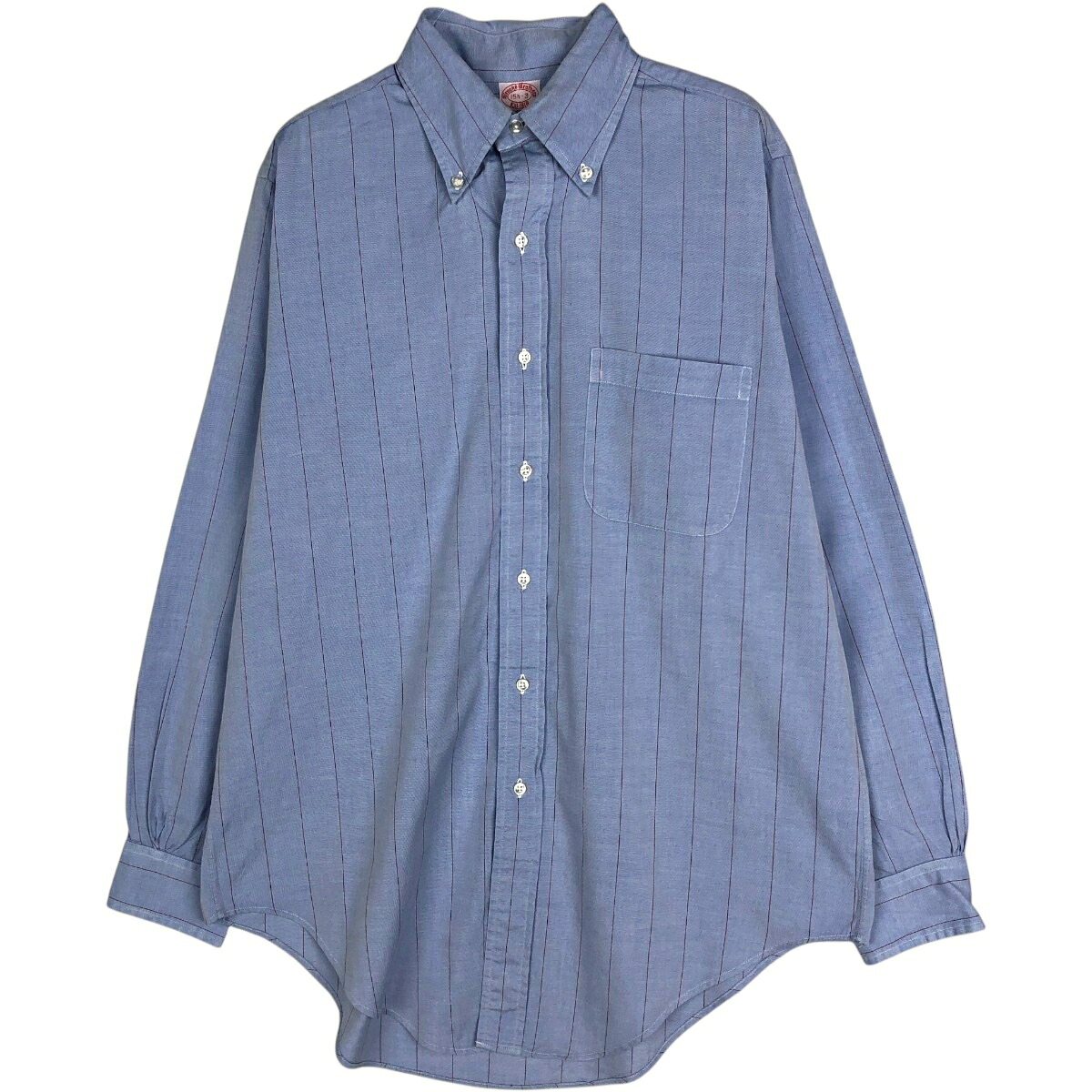 Brooks Brothers/ブルックスブラザーズ 1818 長袖 ボタンダウンストライプシャツ