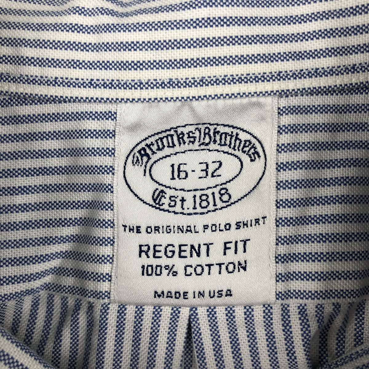 Brooks Brothers/ブルックスブラザーズ 長袖 ボタンダウンストライプシャツ