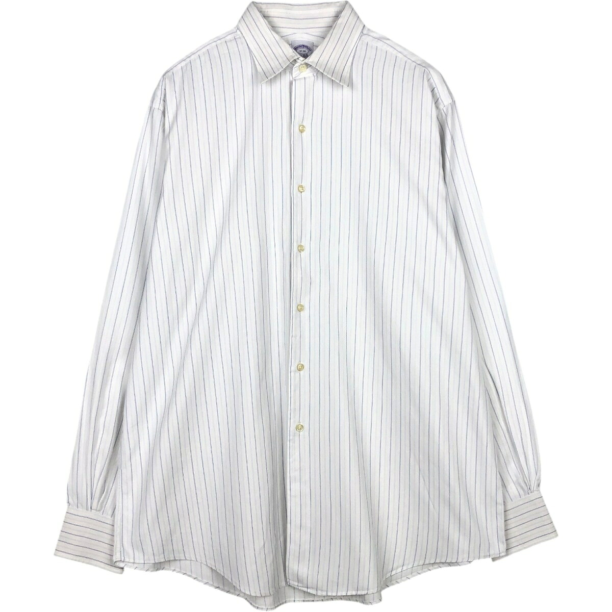 Brooks Brothers/ブルックスブラザーズ Est.1818 長袖 コットンストライプシャツ