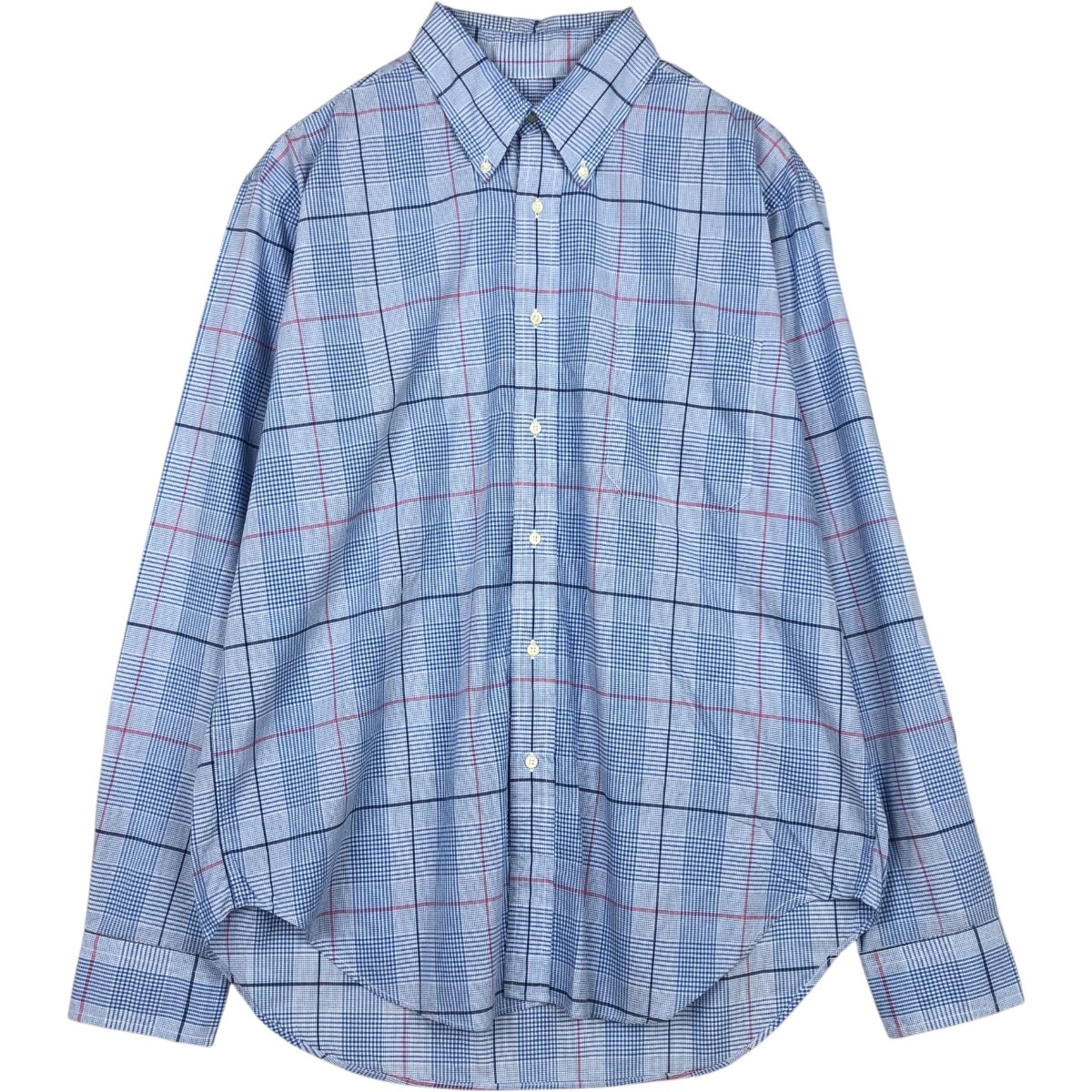Brooks Brothers/ブルックスブラザーズ Est.1818 長袖 ボタンダウンチェックシャツ