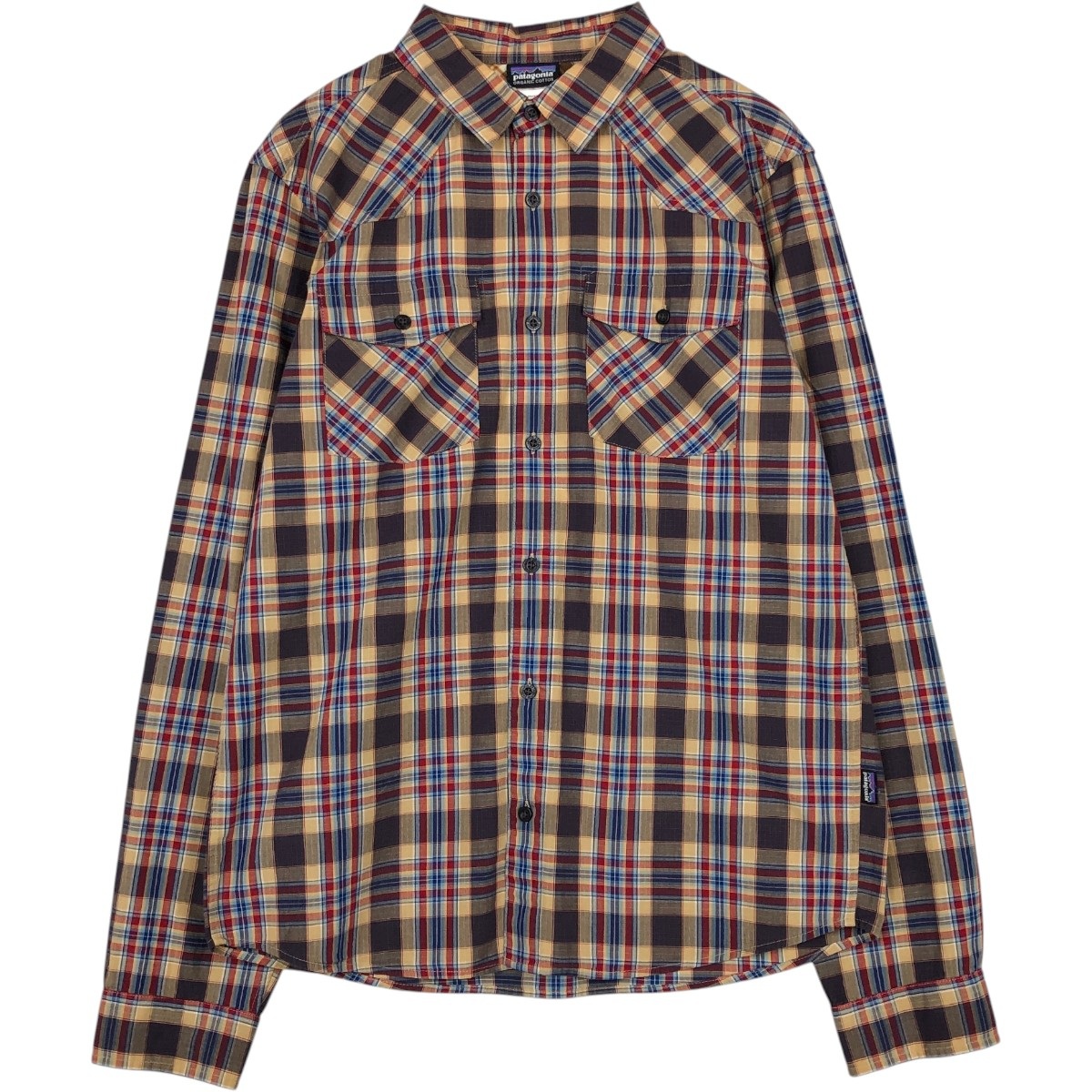 Patagonia/パタゴニア ORGANIC COTTON オーガニックコットン 長袖 コットンチェックシャツ