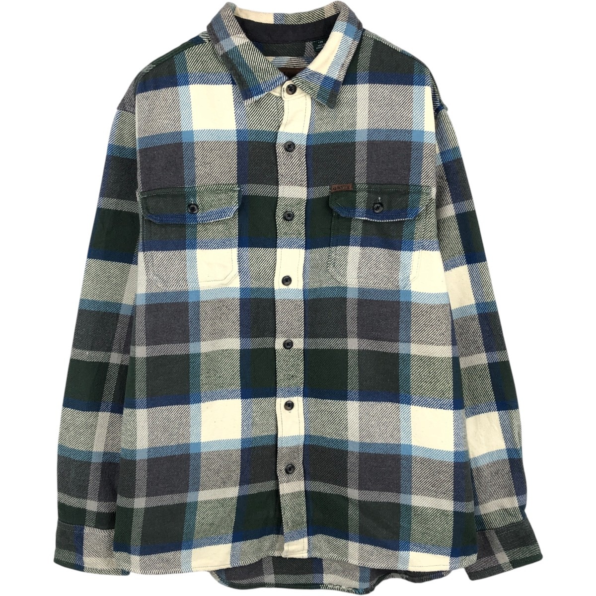 ORVIS/オービス 長袖 フランネルチェックシャツ
