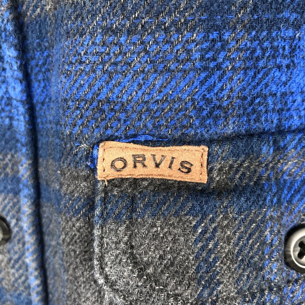 ORVIS/オービス 長袖 フランネルチェックシャツ