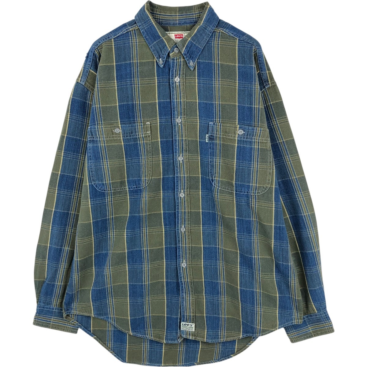 Levi's/リーバイス 長袖 ボタンダウン ライトネルチェックシャツ