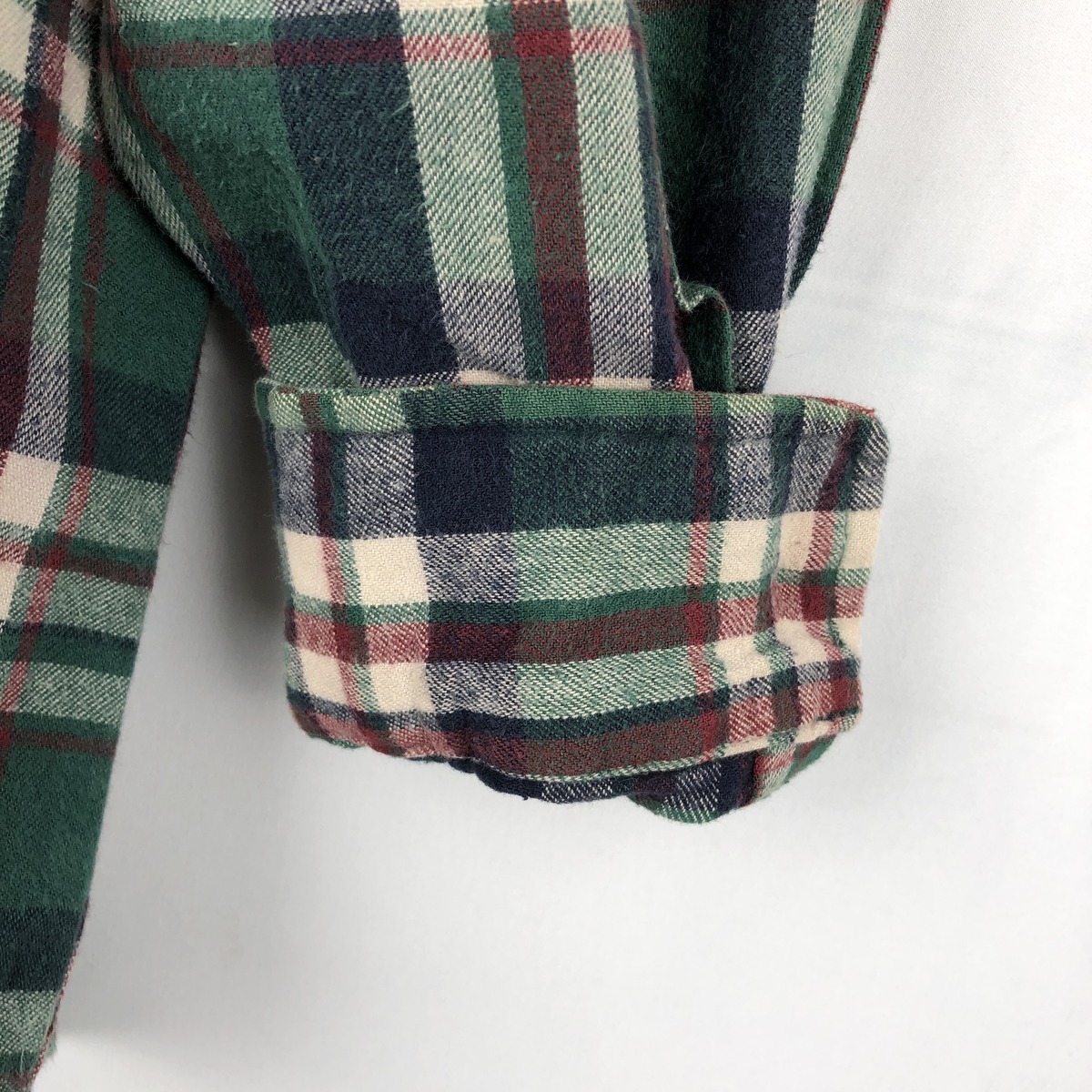 古着 ～90年代 エルエルビーン L.L.Bean 長袖 ボタンダウン フランネルチェックシャツ LARGE REGULAR メンズL相当 ヴィンテージ /eaa677082 【中古】 【261014】