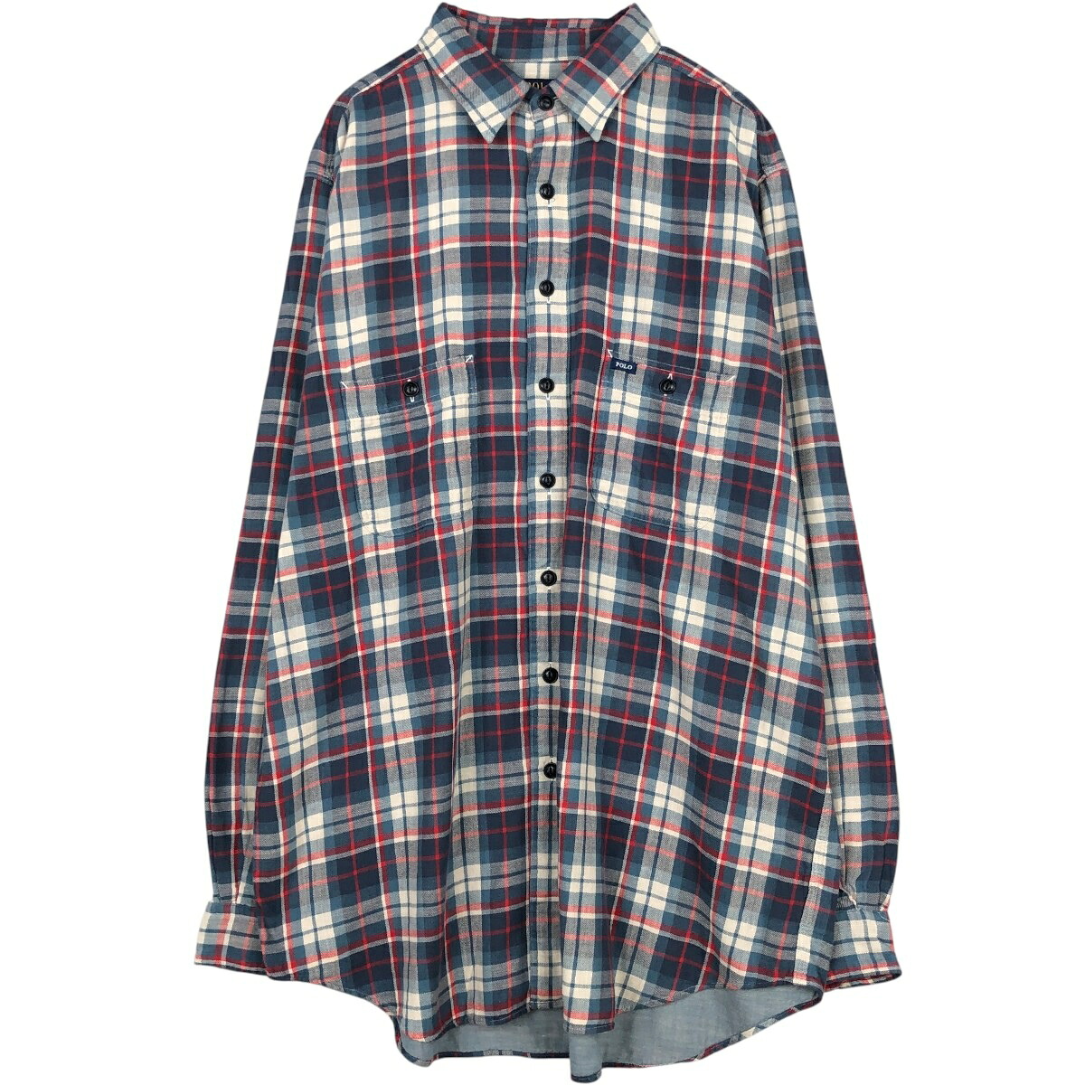 Ralph Lauren/ラルフローレン POLO RALPH LAUREN CLASSIC FIT 長袖 ライトネルチェックシャツ