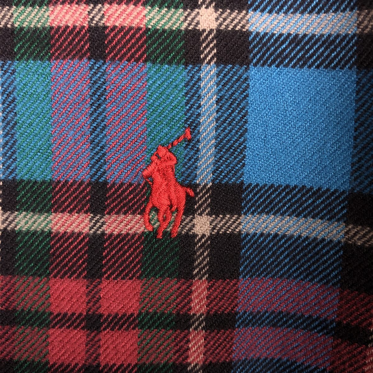 Ralph Lauren/ラルフローレン CLASSIC FIT 長袖 ボタンダウン ライトネルチェックシャツ