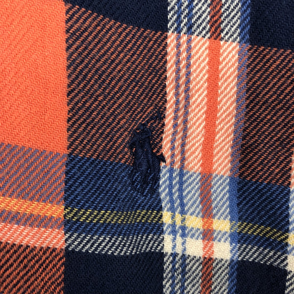 Ralph Lauren/ラルフローレン CLASSIC FIT 長袖 ボタンダウン ライトネルチェックシャツ
