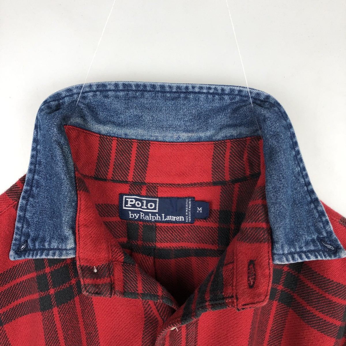 Ralph Lauren/ラルフローレン POLO by Ralph Lauren 長袖 ボタンダウン フランネルチェックシャツ