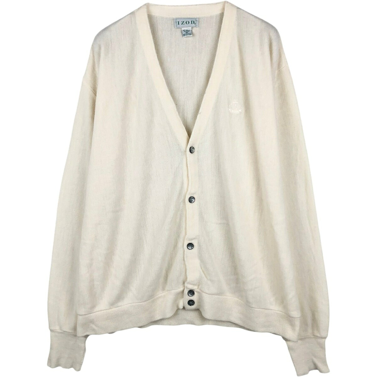 IZOD アクリルニットカーディガン