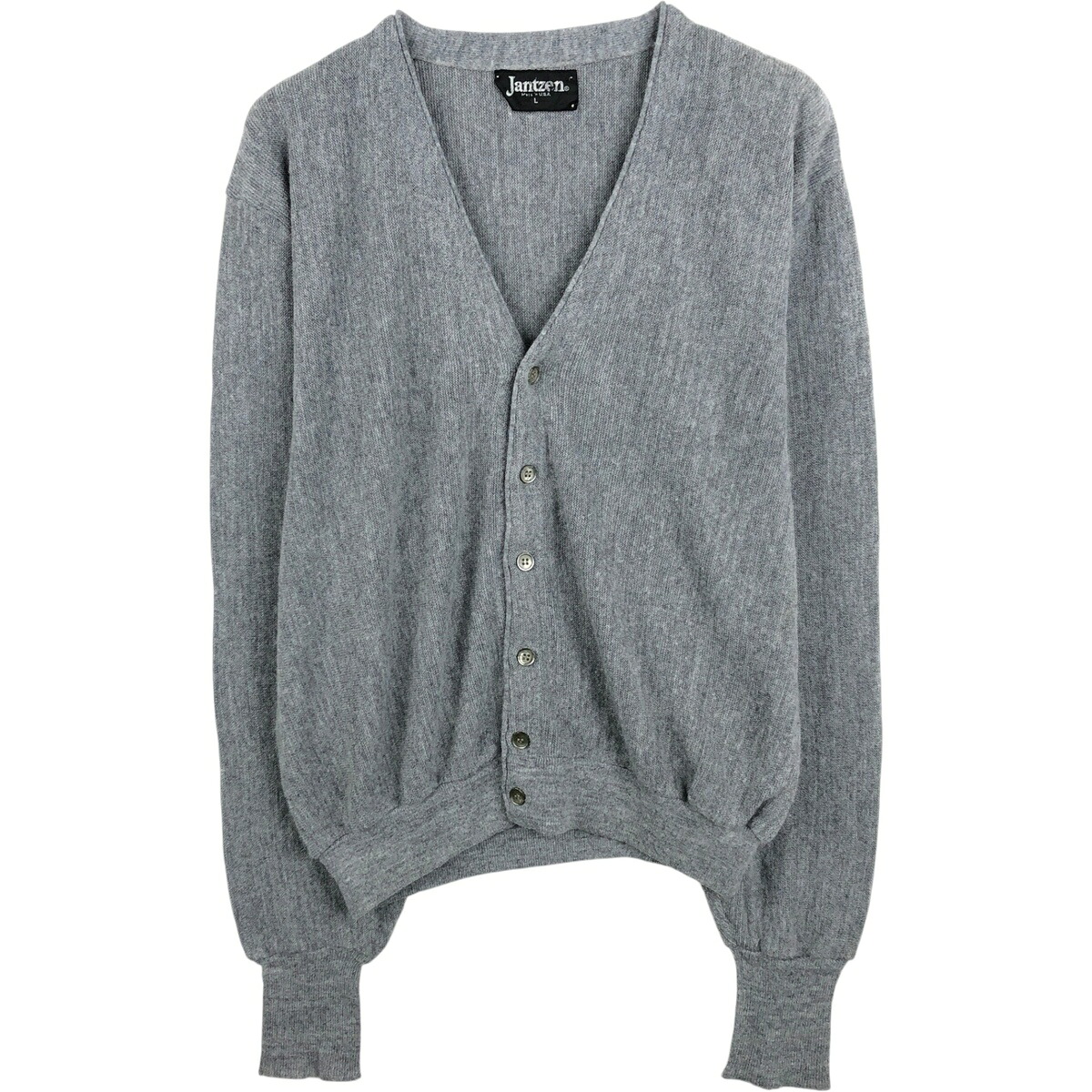 Jantzen/ジャンセン アクリルニットカーディガン