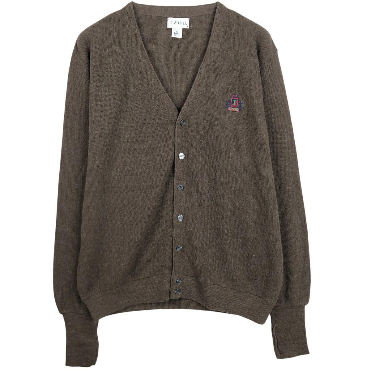 IZOD アクリルニットカーディガン