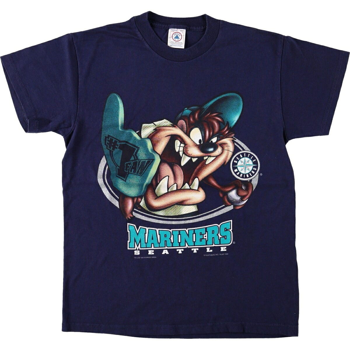 DELTA/デルタ LOONEY TUNES ルーニーテューンズ タズマニアンデビル  キャラクタープリントTシャツ