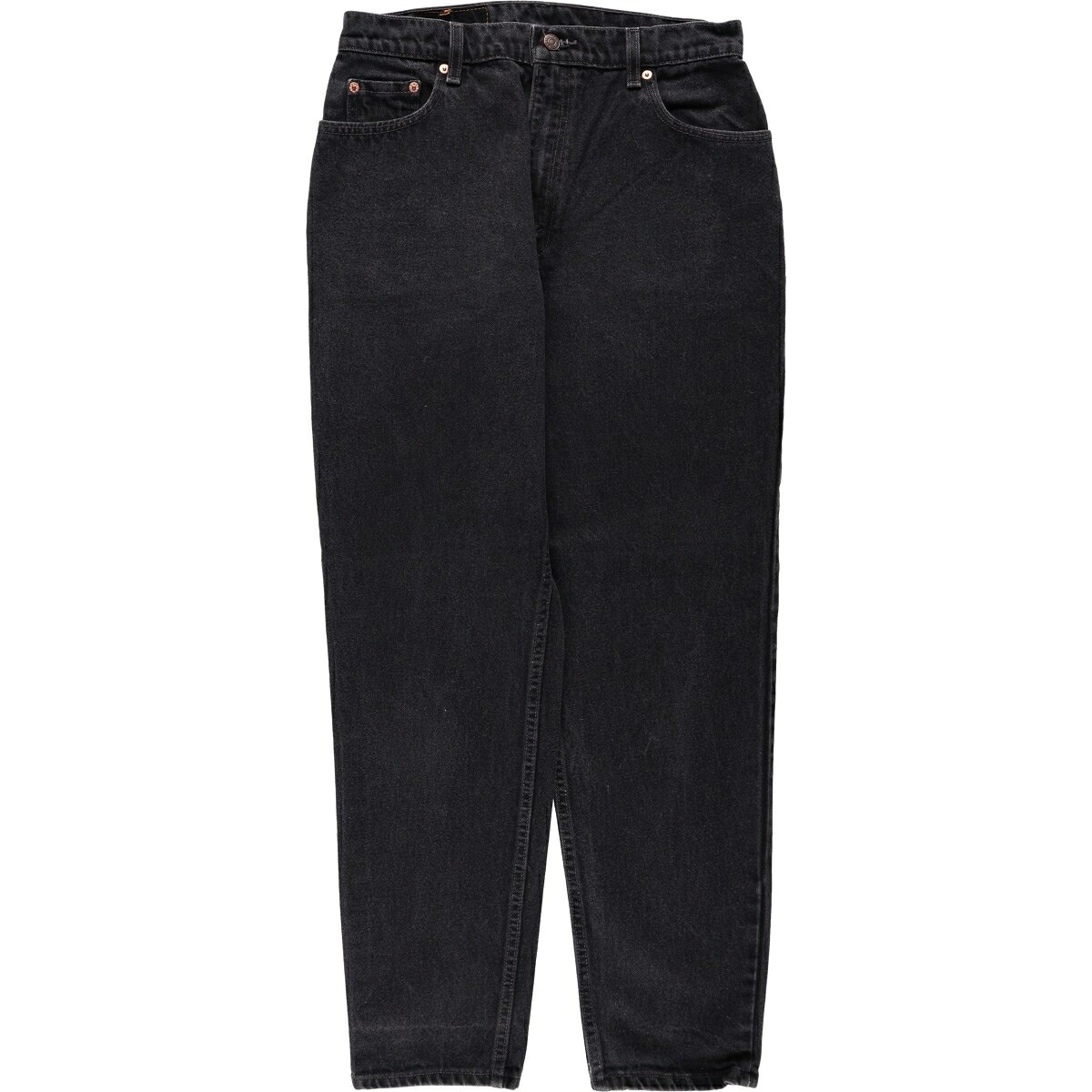 Levi's/リーバイス 15551-0260 RELAXED FIT TAPERED LEG ブラックデニム テーパードデニムパンツ