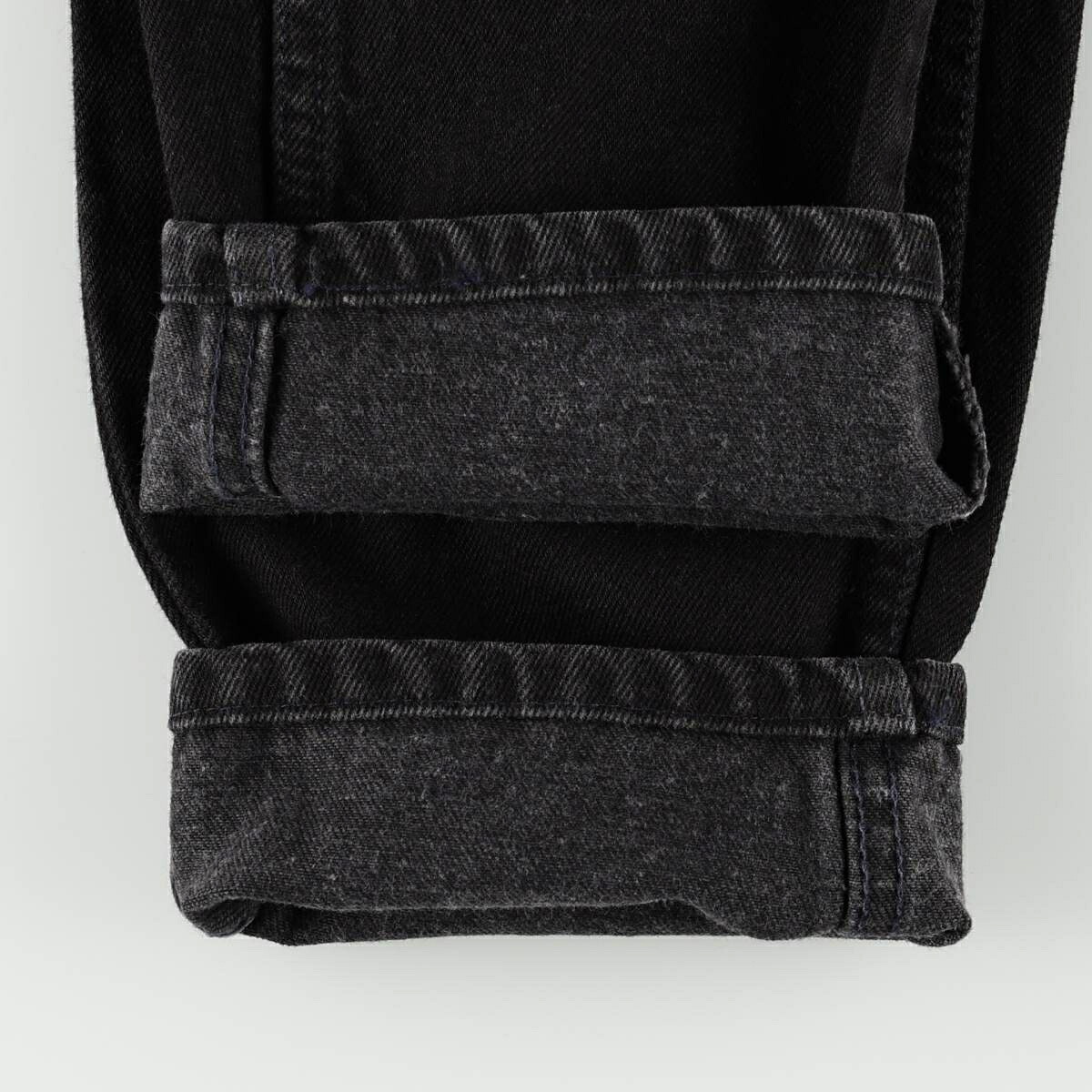 Levi's/リーバイス 15551-0260 RELAXED FIT TAPERED LEG ブラックデニム テーパードデニムパンツ