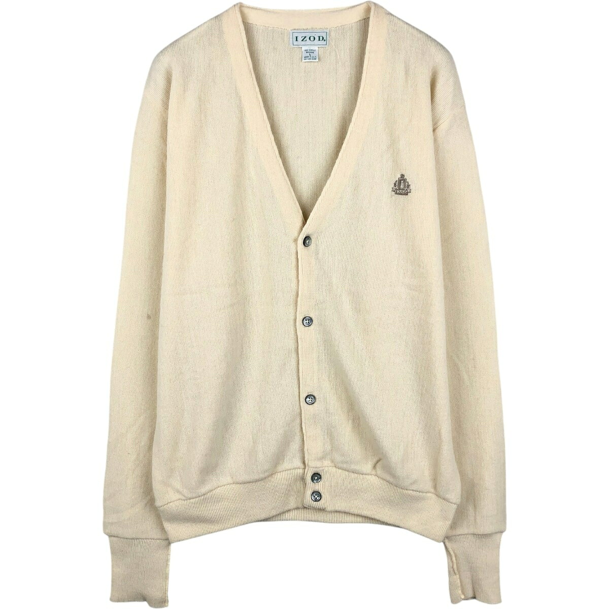IZOD アクリルニットカーディガン