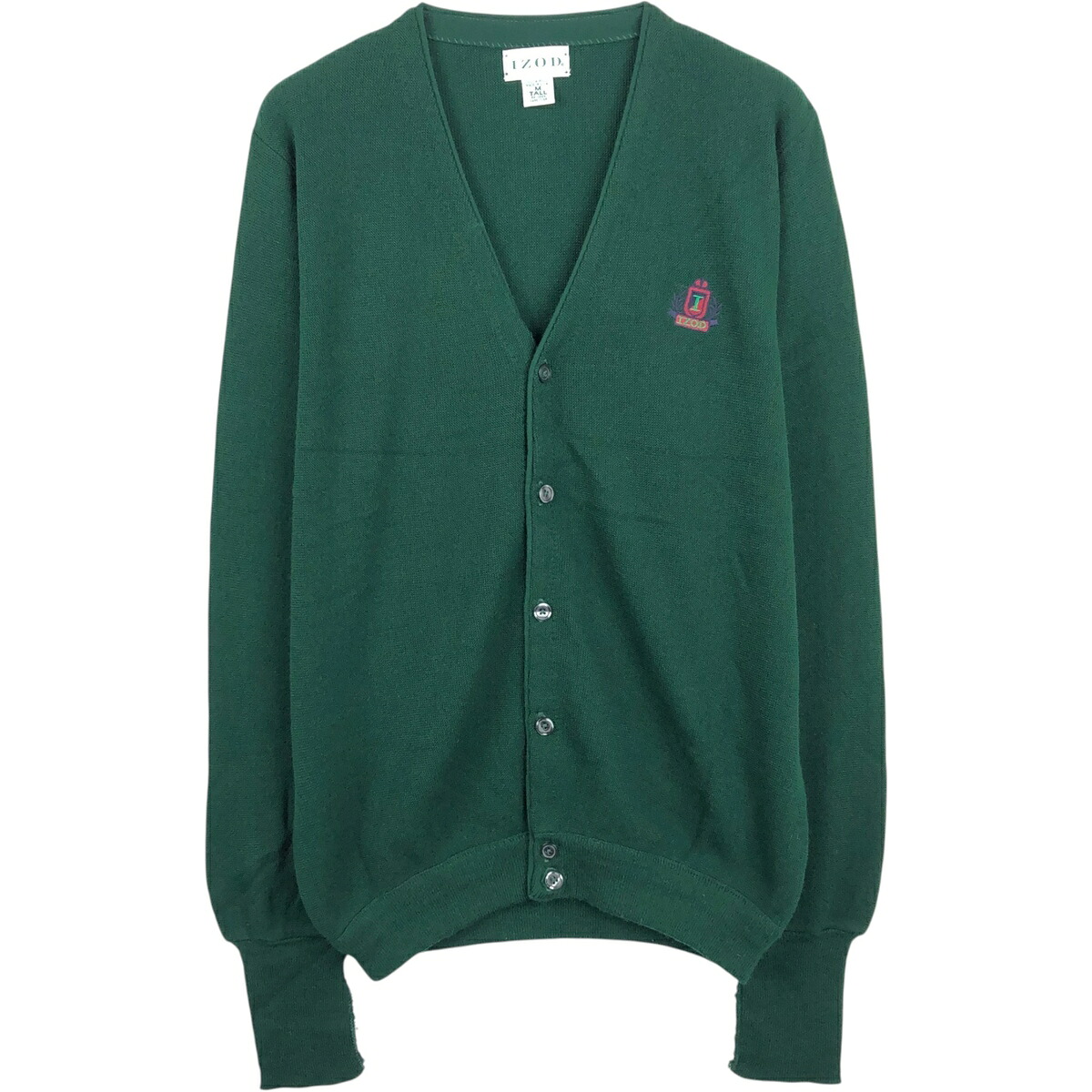 IZOD アクリルニットカーディガン