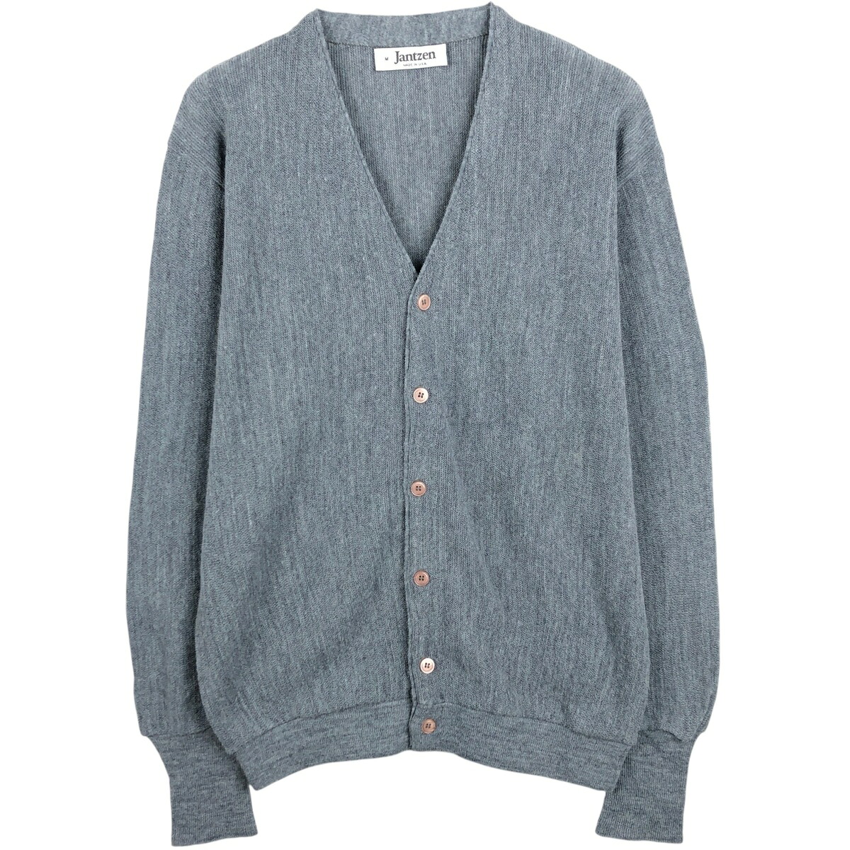 Jantzen/ジャンセン アクリルニットカーディガン