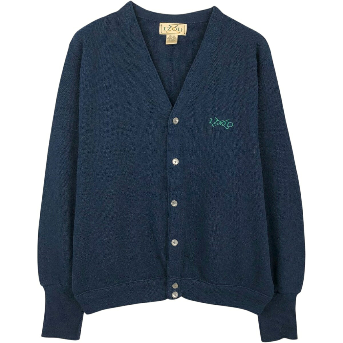 IZOD アクリルニットカーディガン