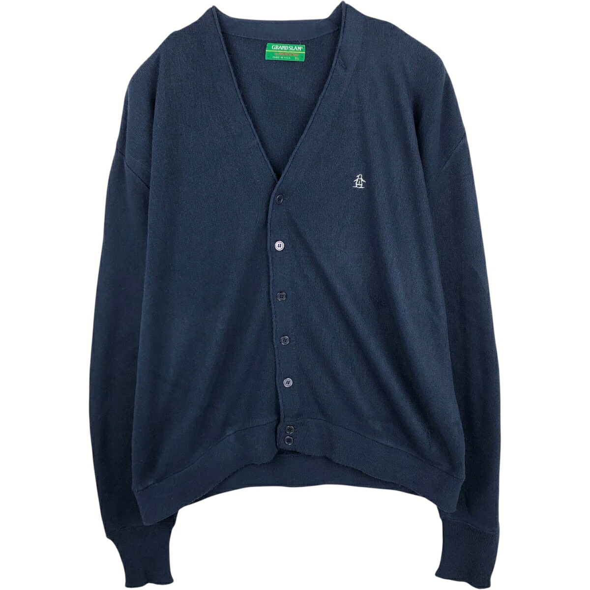 Munsingwear Grand Slam アクリルニットカーディガン