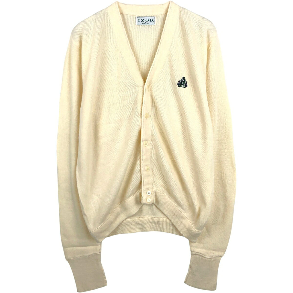 IZOD アクリルニットカーディガン